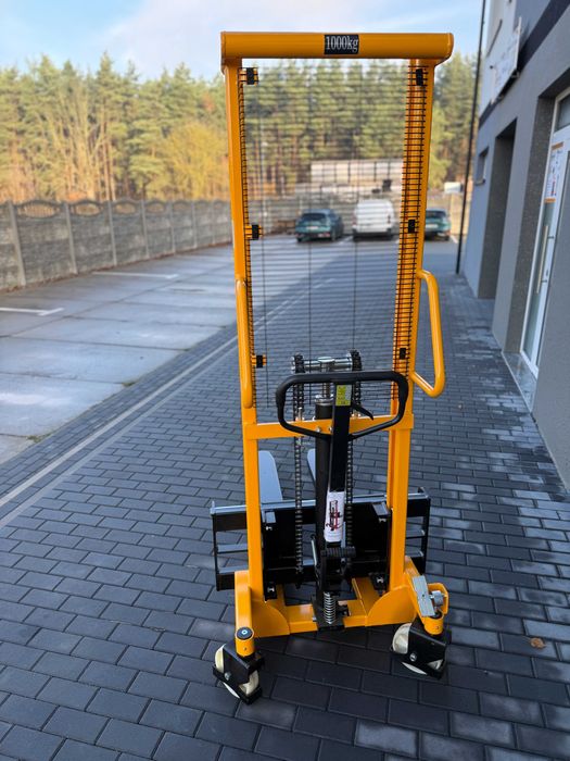 Wózek paletowy masztowy ręczny sztaplarka 1000kg do 2000kg 160cm-300cm