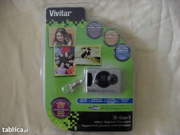 Mini Digital Camera Vivitar 3-in-1