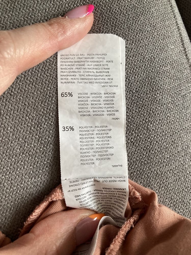Spodnie z wiskozy / kuloty / alladynki