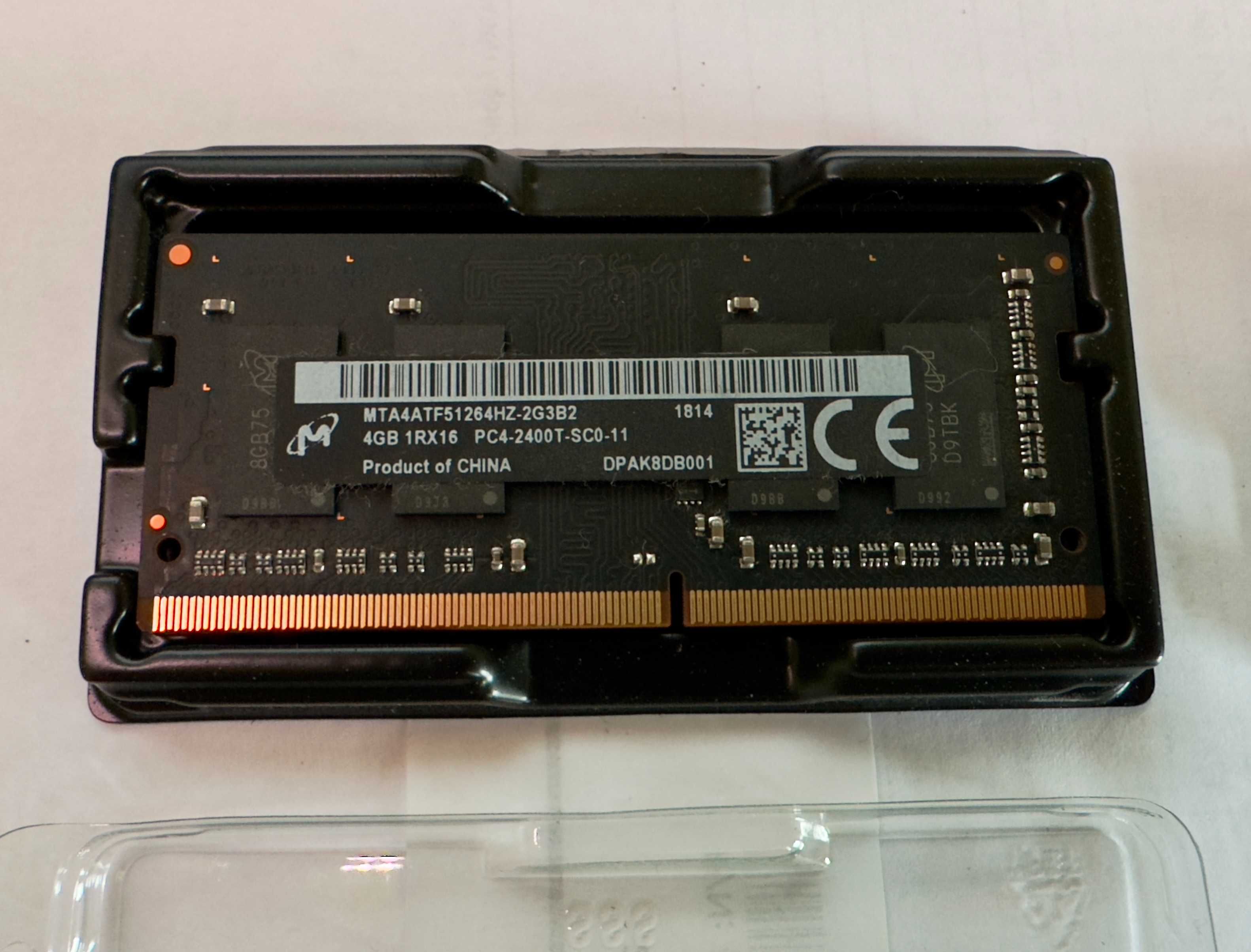 Pamięć Ram - PC4-2400 (19200) DDR4 SDRAM 2400 MHz iMac 2017  2x 4 GB