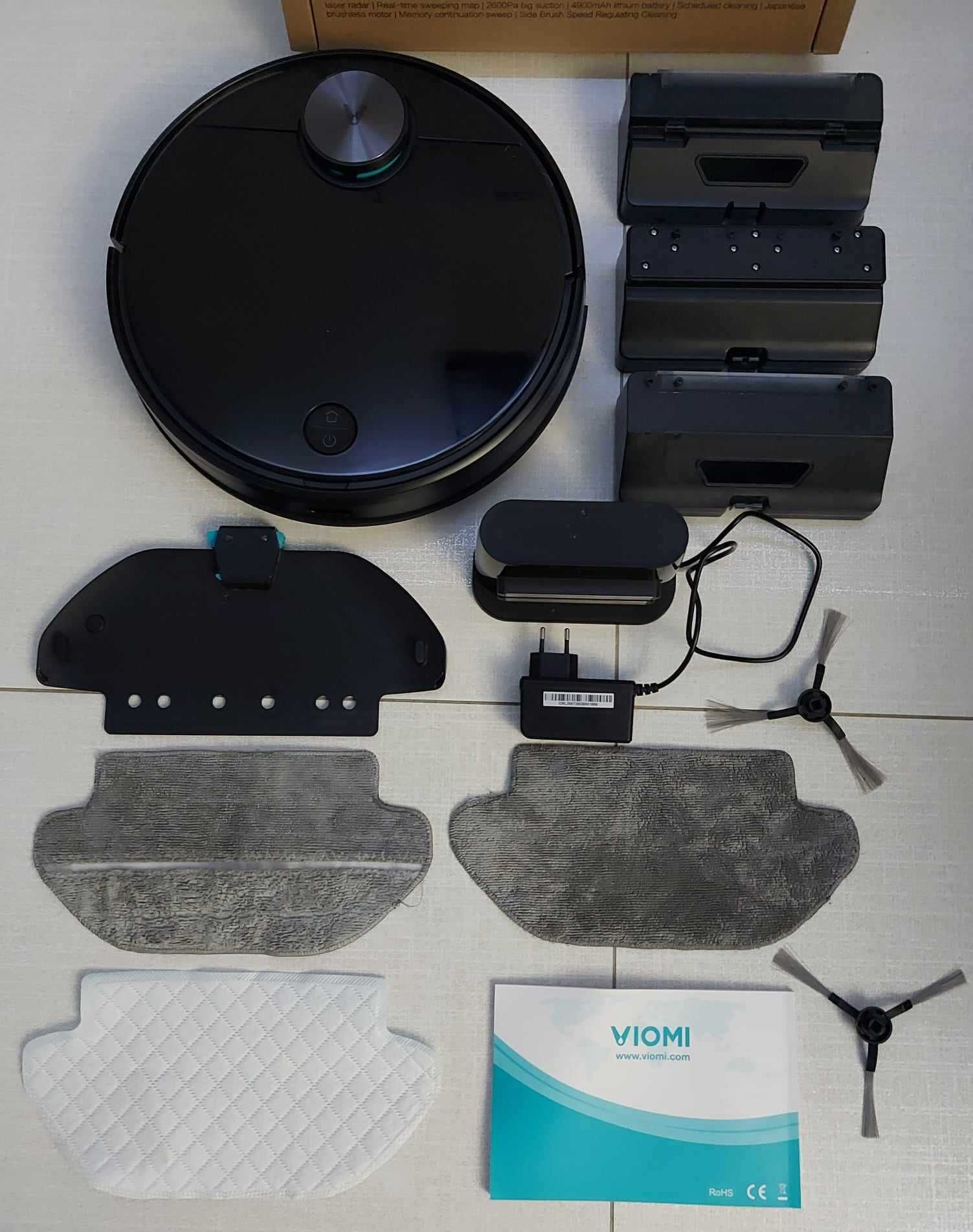 Odkurzacz Vacuum Viomi V3 Black 2600Pa V-RVCLM26B