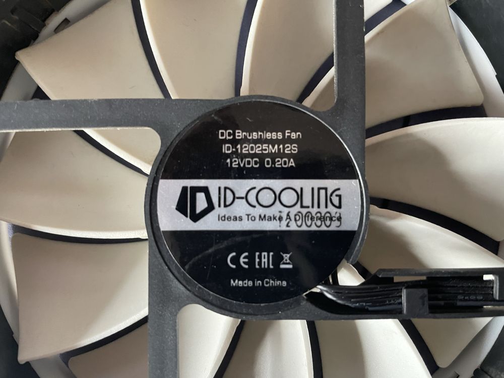 Вентиляторы bequiet и id cooling
