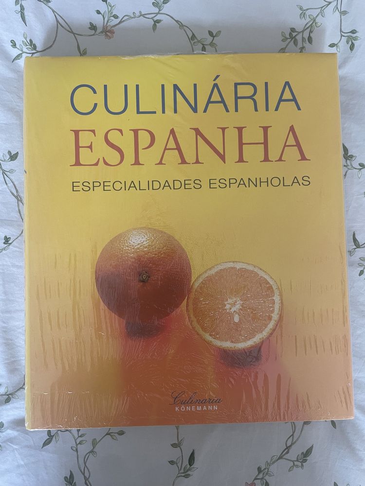Livro Culinária Espanhola NOVO