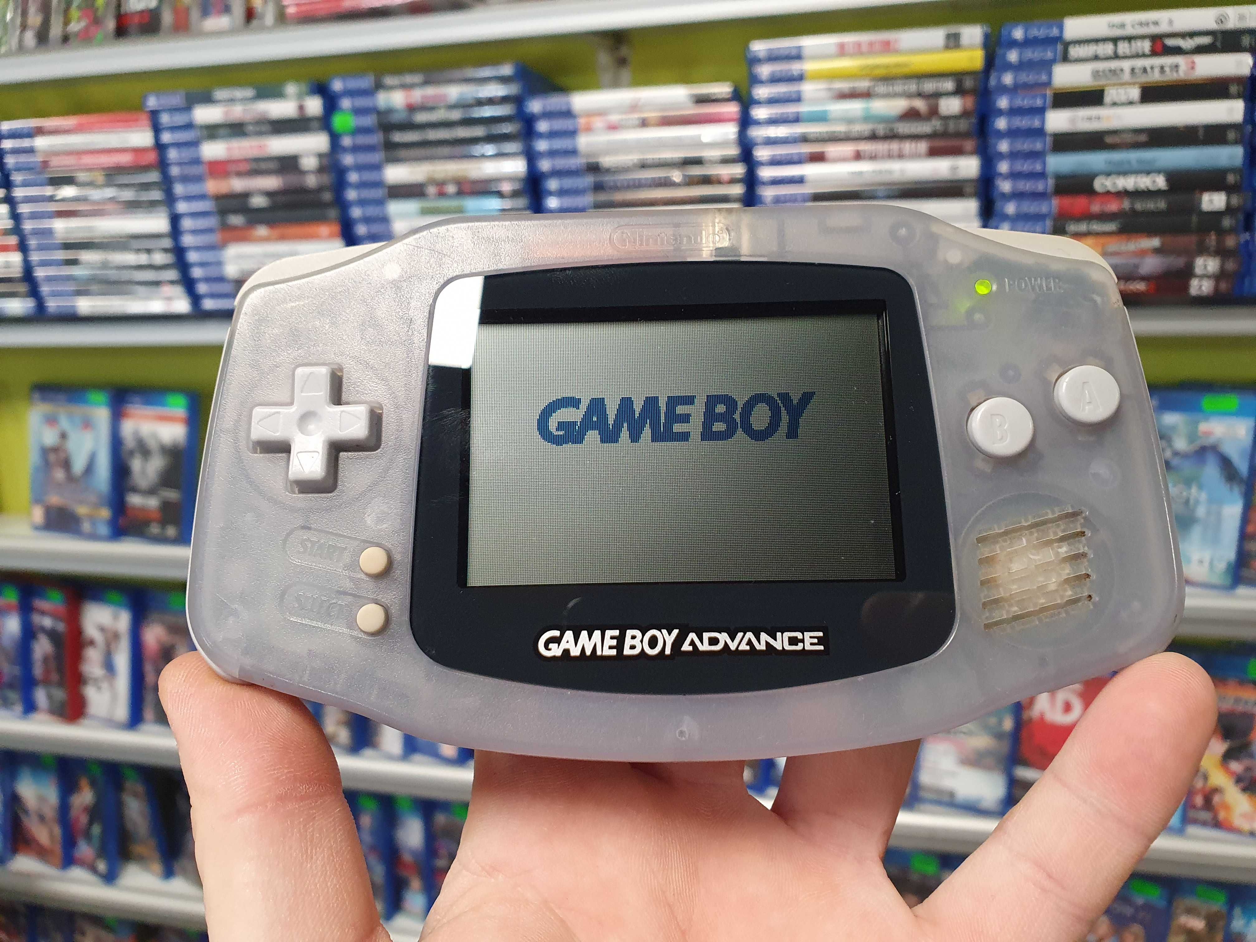 GameBoy Game Boy Advance Clear Blue Stan Kolekcjonerski ZAMIANA