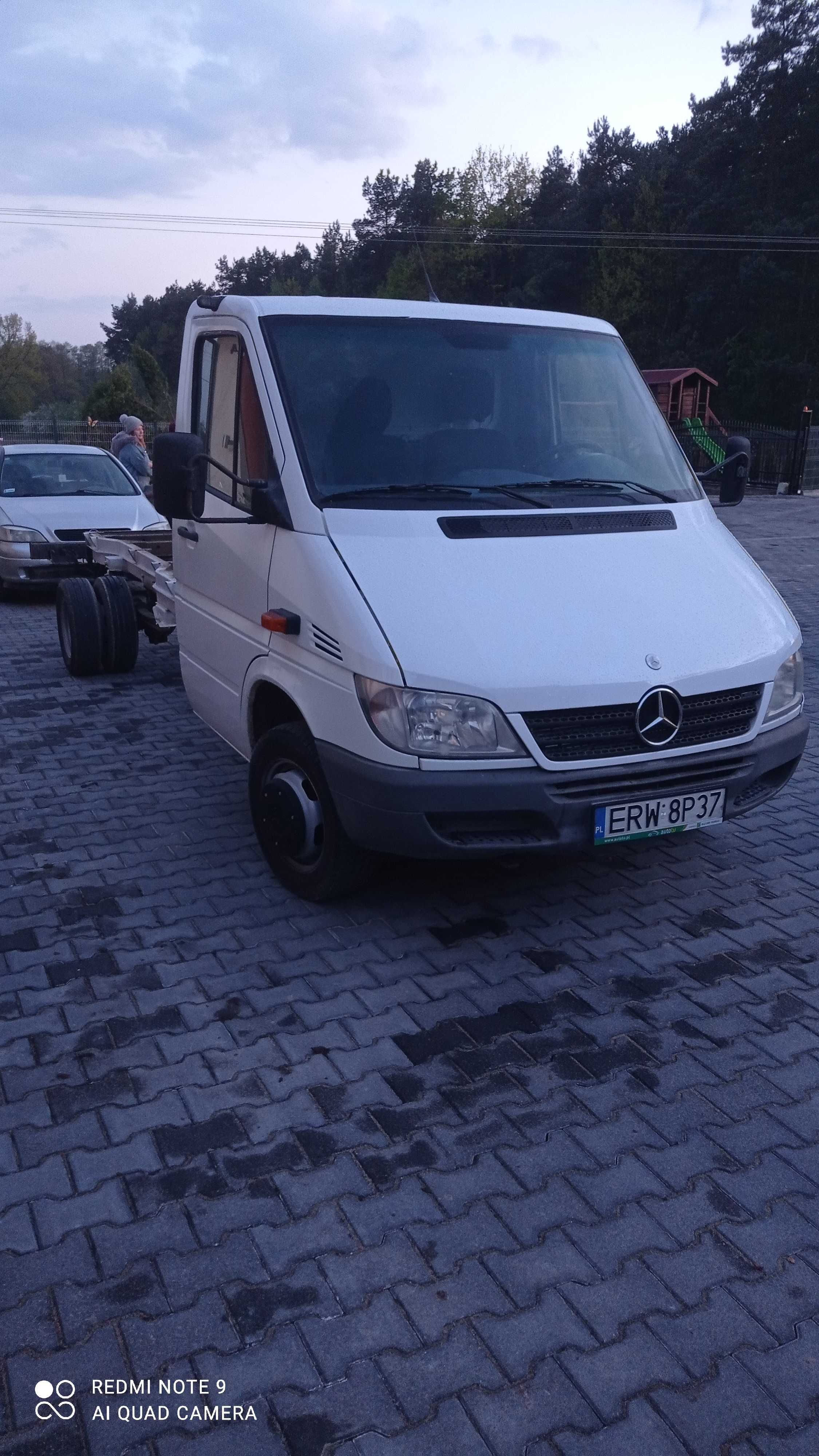 Mercedes Sprinter 416cdi2.7 3500dmc  rama kontener chłodnia laweta