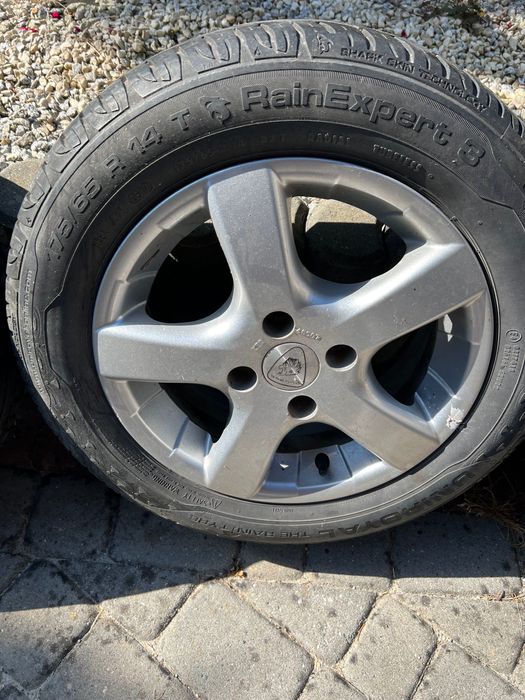 Alufelgi 14” 4x100 z oponami Renault Opel