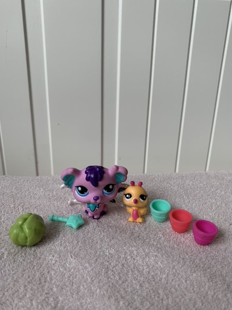 Littlest Pet Shop pies piesek wróżki baby z dodatkami