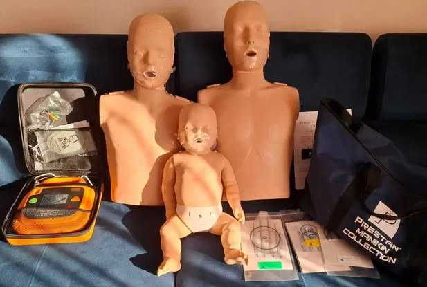 Fantomy zestaw + AED treningowe