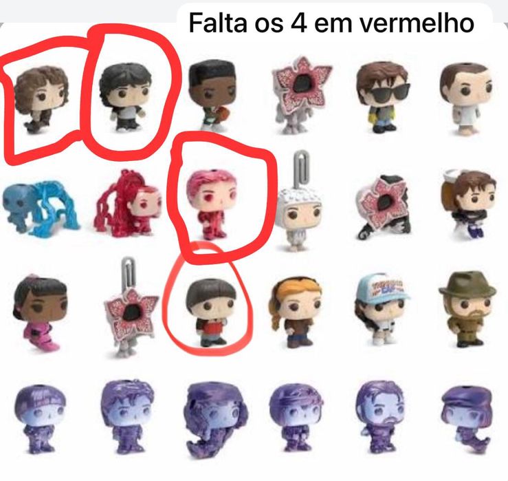 Stranger things figura kinder joy