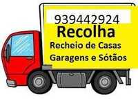 Recolha de Recheio residencial e comercial