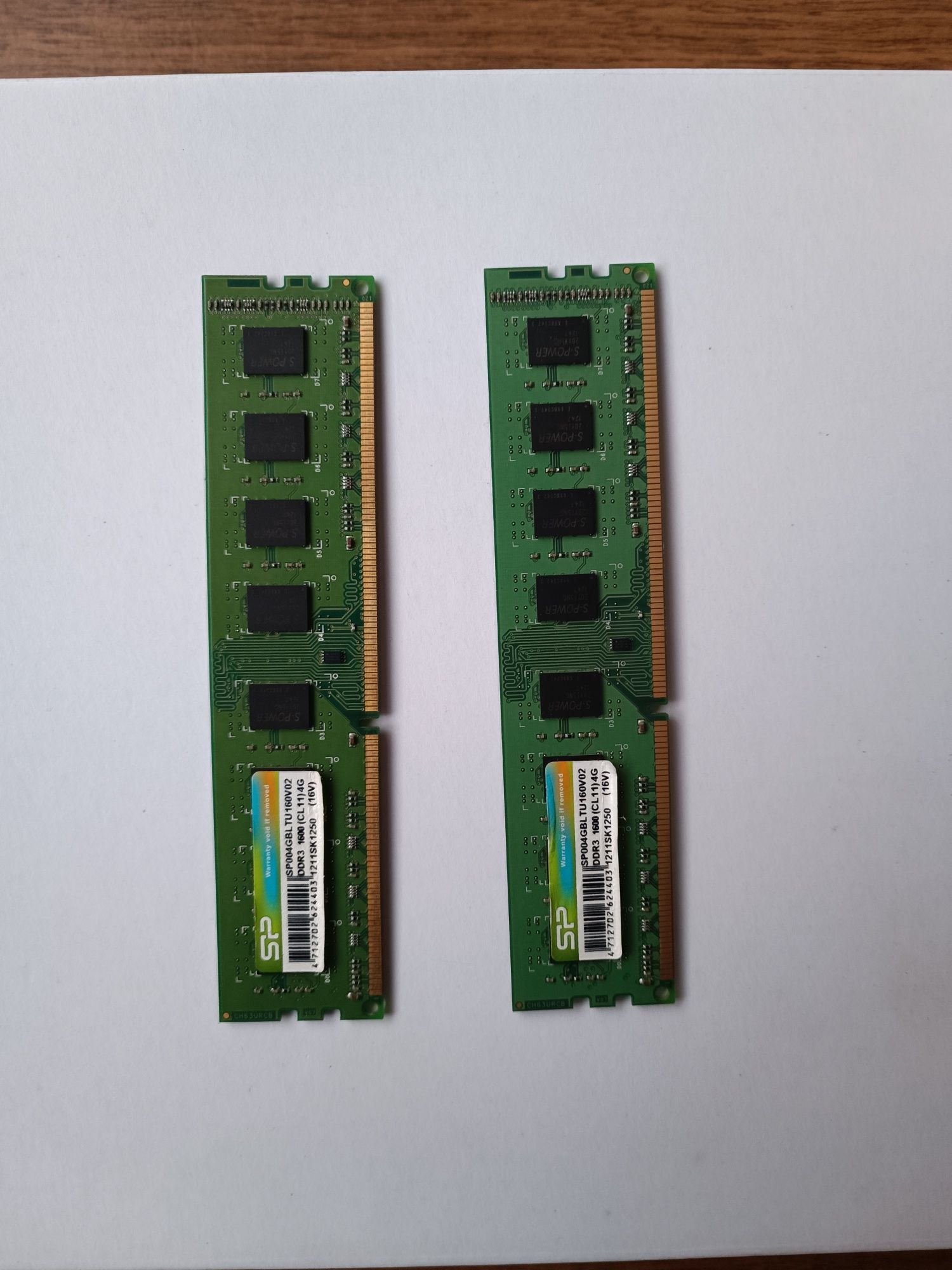 Оперативна пам'ять Silicon Power DDR3 8гб (2x4гб)