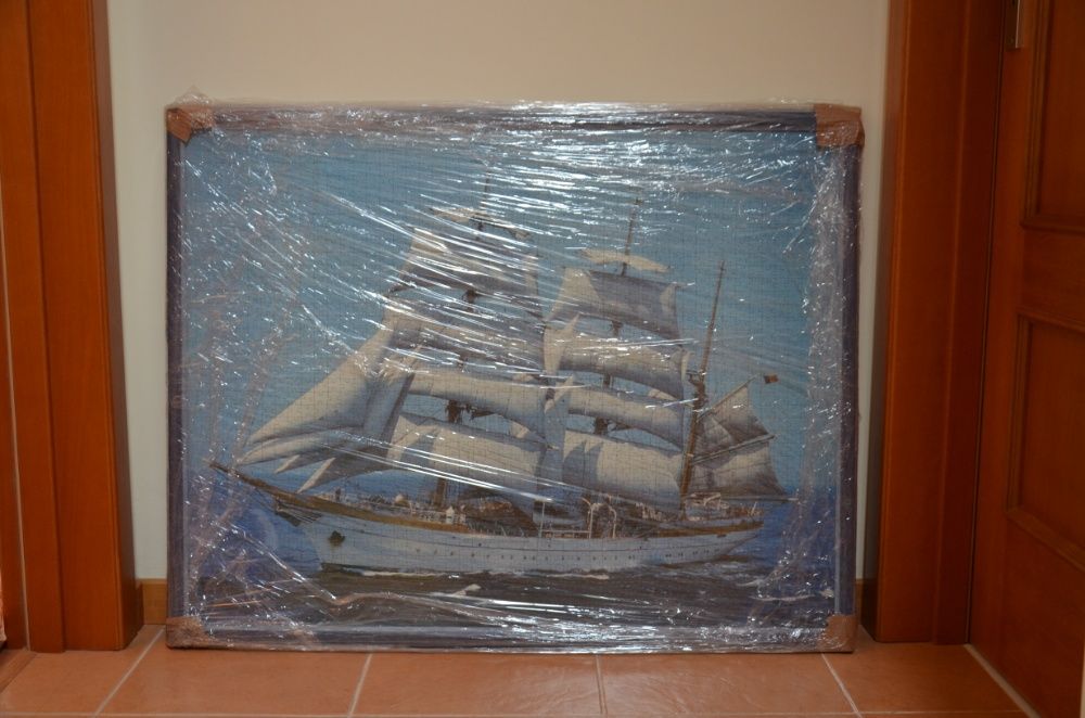 Puzzle Ravensburger Veleiro 3000pcs - emoldurado