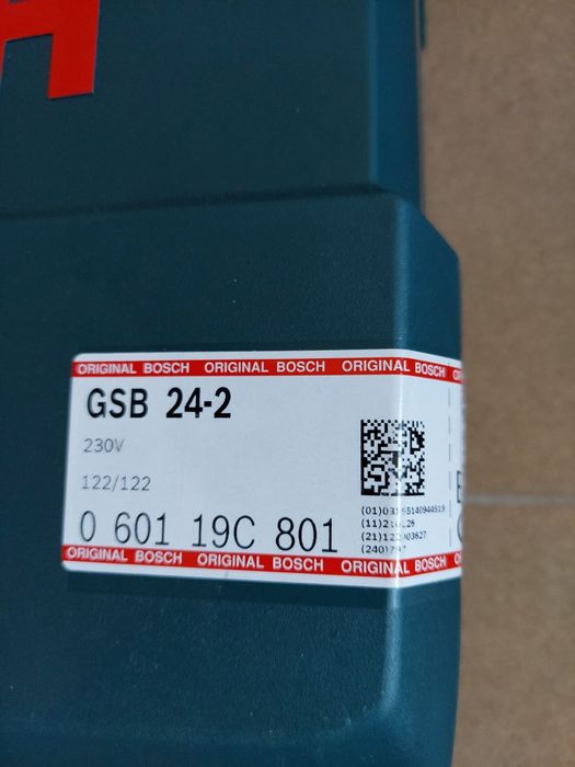 Ударная дрель Bosch GSB 24-2 Professional