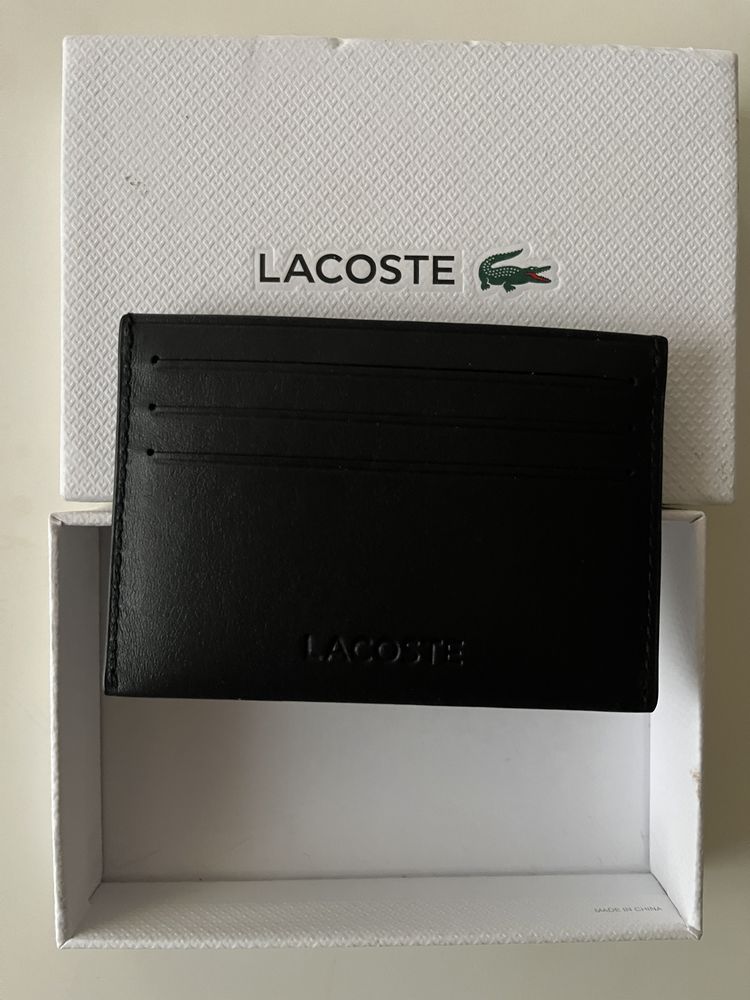 LACOSTE Portfel NH2658IC 000 Black