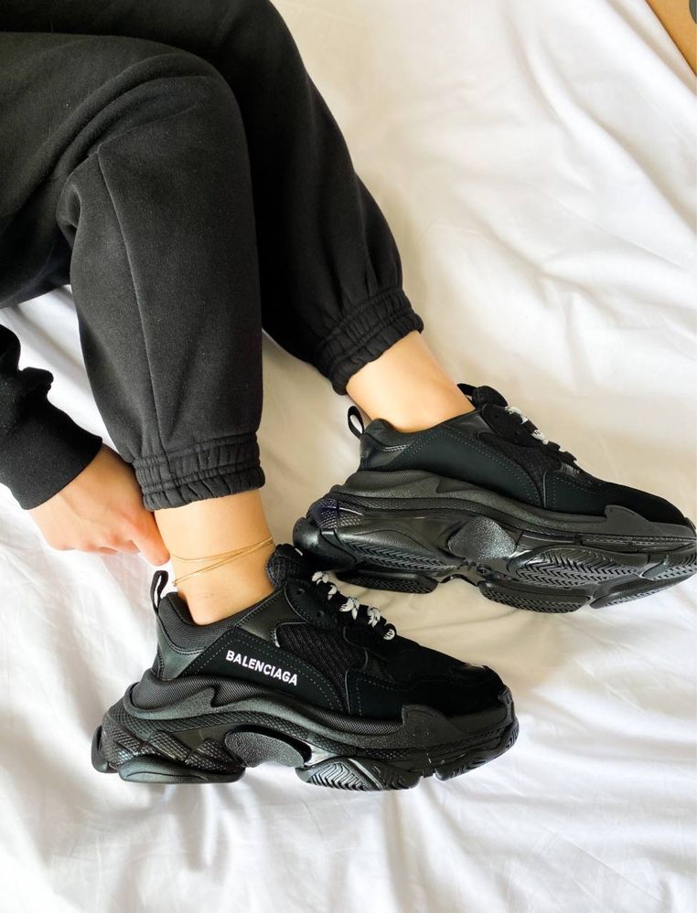 Balenciaga Triple S Black Sole 36-41 buty trampki tenisowki sneakersy