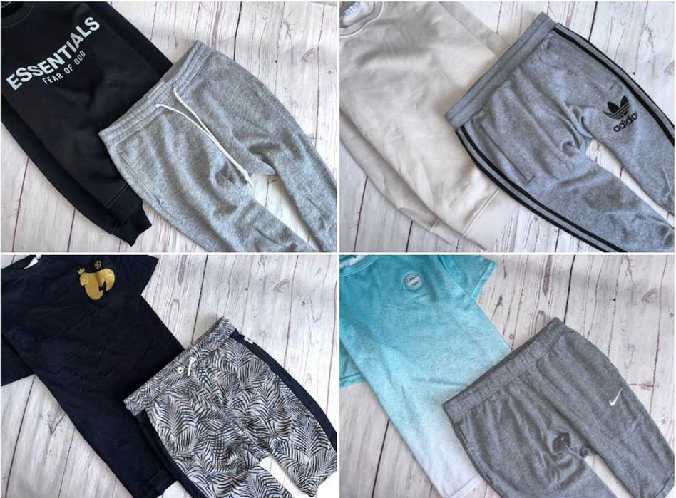 r.158-164 Mega paka 51szt zestaw ubranek dla Synka chłopca nike adidas