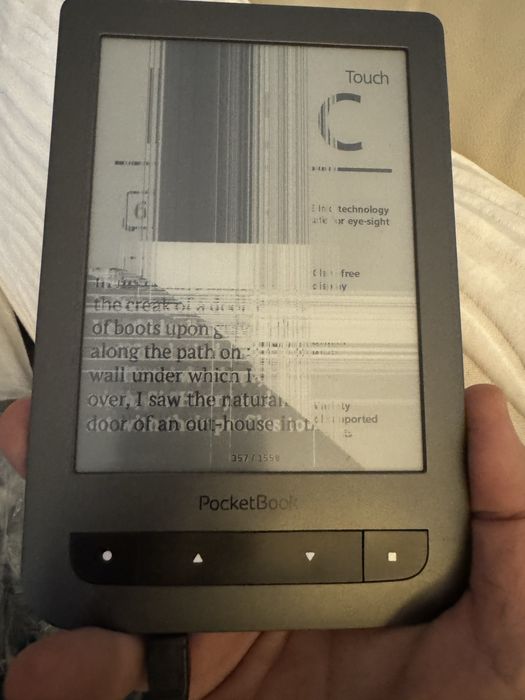 PocketBook Basic Touch uszkodzony ekran, dotyk sprawny