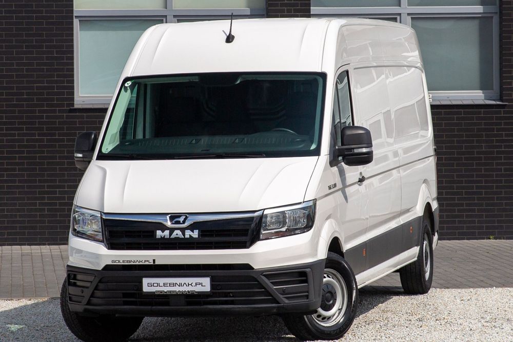 MAN TGE 3.180 Długi AUTOMAT 180KM  kamera cofania parktronic ekran kolorowy tempomat drzwi 270