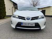 Toyota Auris 1.8 Hybryda Oryginał z Niemiec Zarej w PL BIAŁA PERŁA STAN IDEALNY