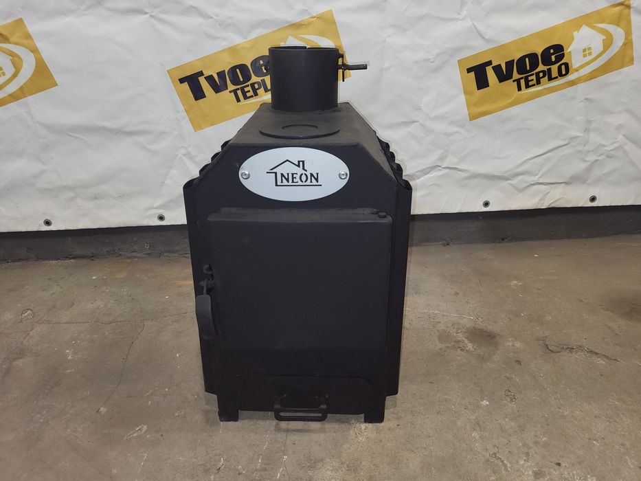 80м3! Печь Буржуйка мини булерьян с Плитой