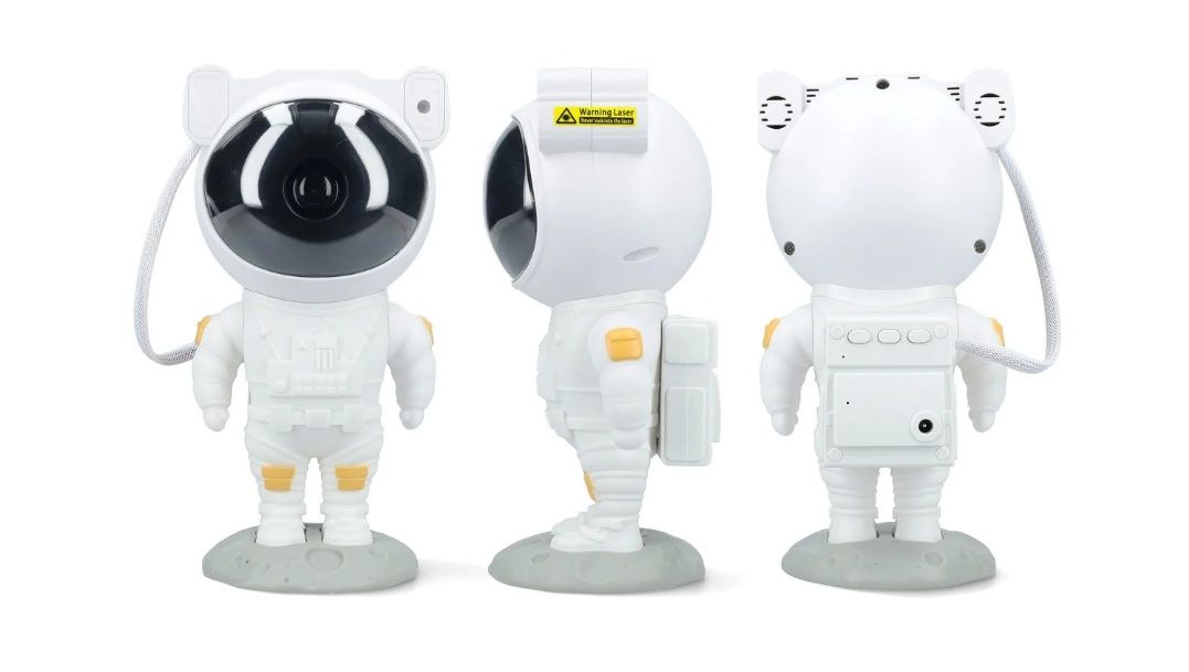 Projektor kosmonauta z pilotem