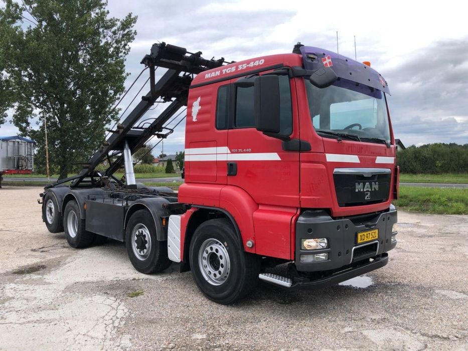 MAN TGS 32.440 HYDRODRIVE  WYWROTKA LINOWA