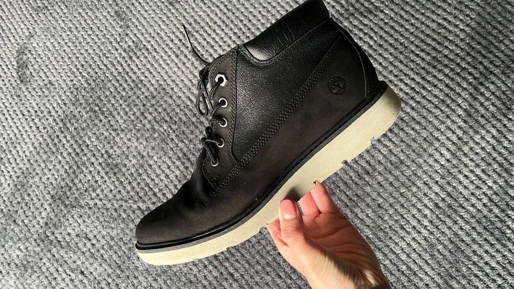 Czarne botki damskie buty za kostkę Timberland Kenniston 39,5 39