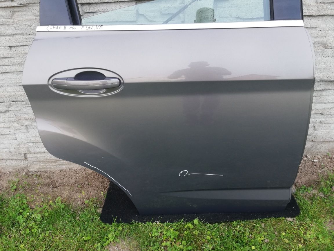 Drzwi prawe tylne prawy tył Ford C-max mk2 II kolor VA brązowe