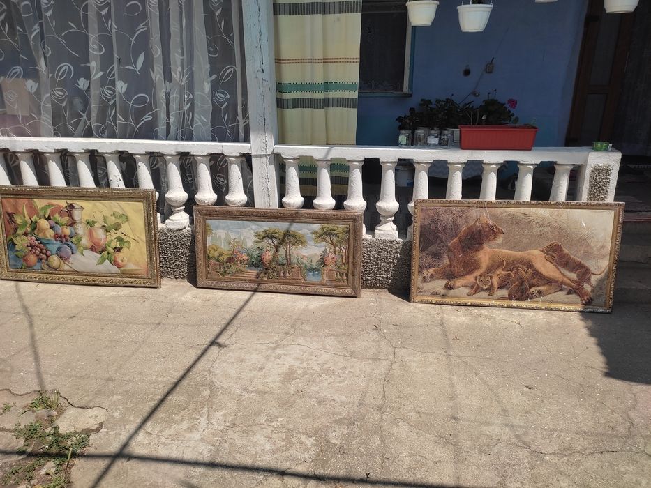 Картина тканевая объёмная с рамкой