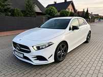 Mercedes-Benz Klasa A W177 2.0d 150KM AMG Automat/Navi/Full LED/Kamera/Asystenty/ALU 18"