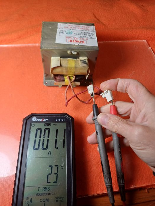 Transformador de microondas