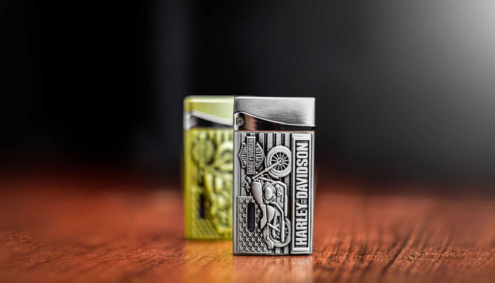 Zapalniczka Zapalarka Żarowa Metalowa Prezent Motor Motocykl Jednoślad