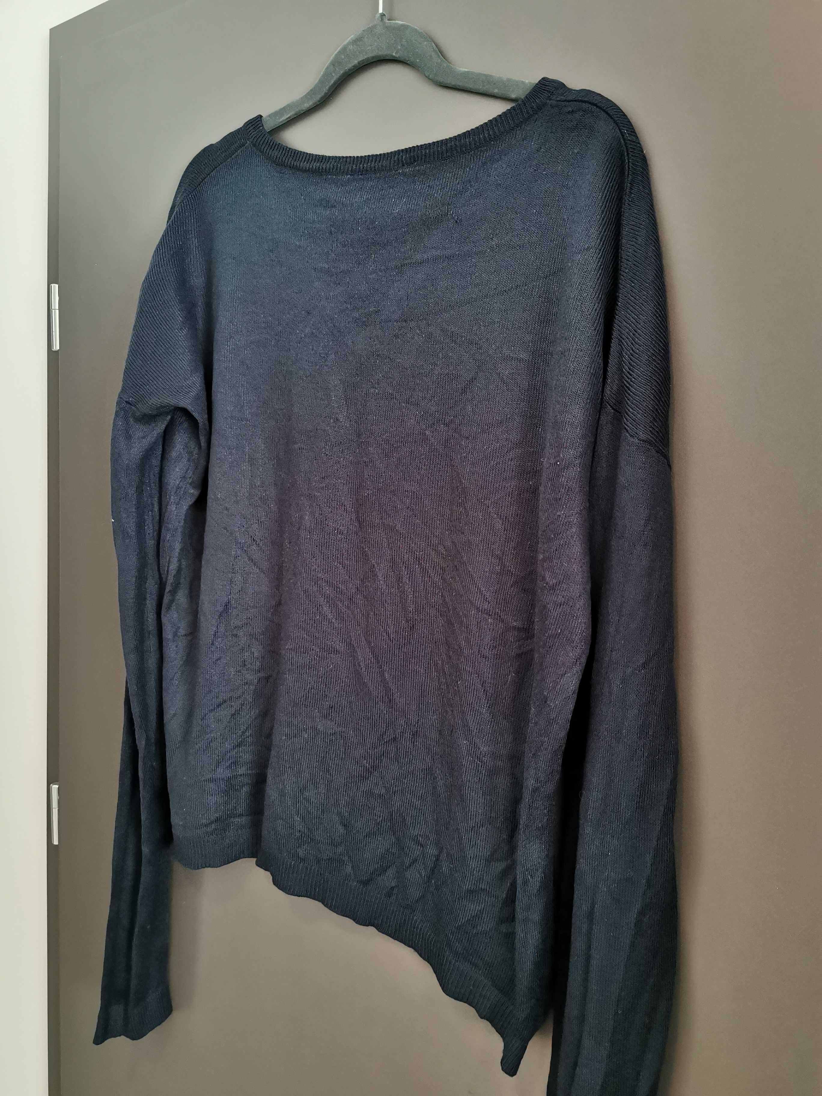 Sweter granatowy damski r 40-42