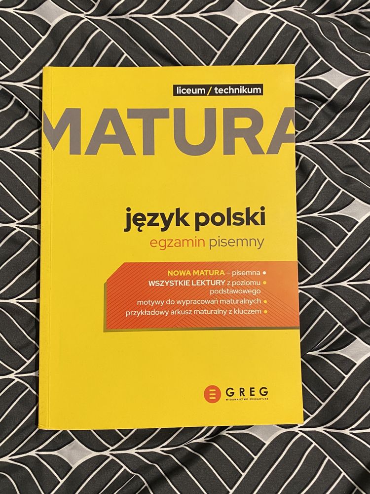 Matura język polski egzamin pisemny Greg