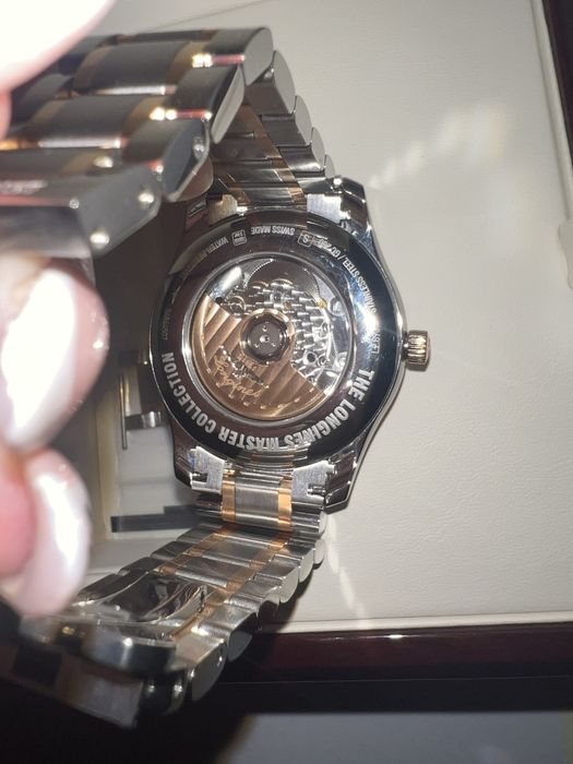 Relógio de Luxo Automático L2.893.5.77.7 -Ouro 18k e Aço -Novo