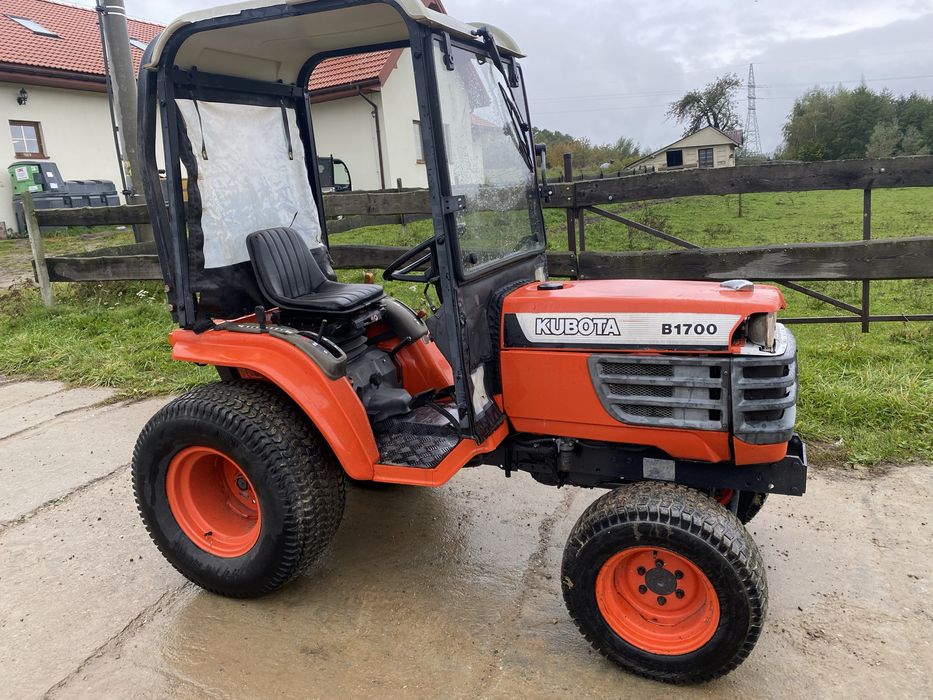 Traktorek kubota B1700 świeżo spr z Francji 1200mg