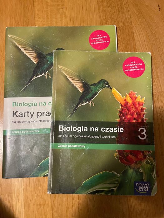 podręcznik (zbiór) do biologii klasa 3 nowa era