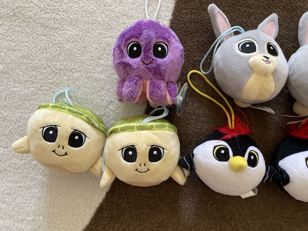 Peluches pingo doce bando do bosque e mar pequenos