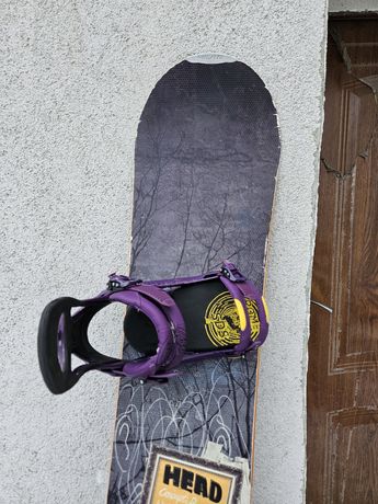 Deska snowboardowa Head 161cm z wiązaniami Rome . 160
