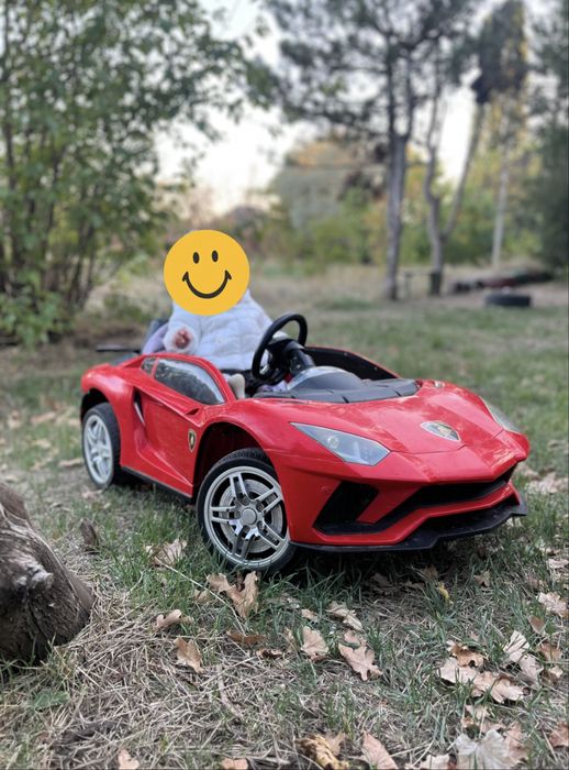 Электро Машина детская Lamborgini пульт акумуляторная  работает
