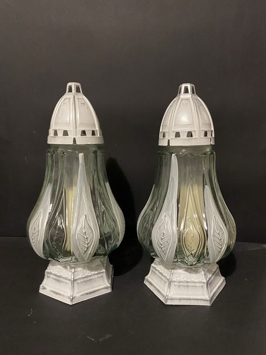 Znicze 2 szt nowe 32*16cm