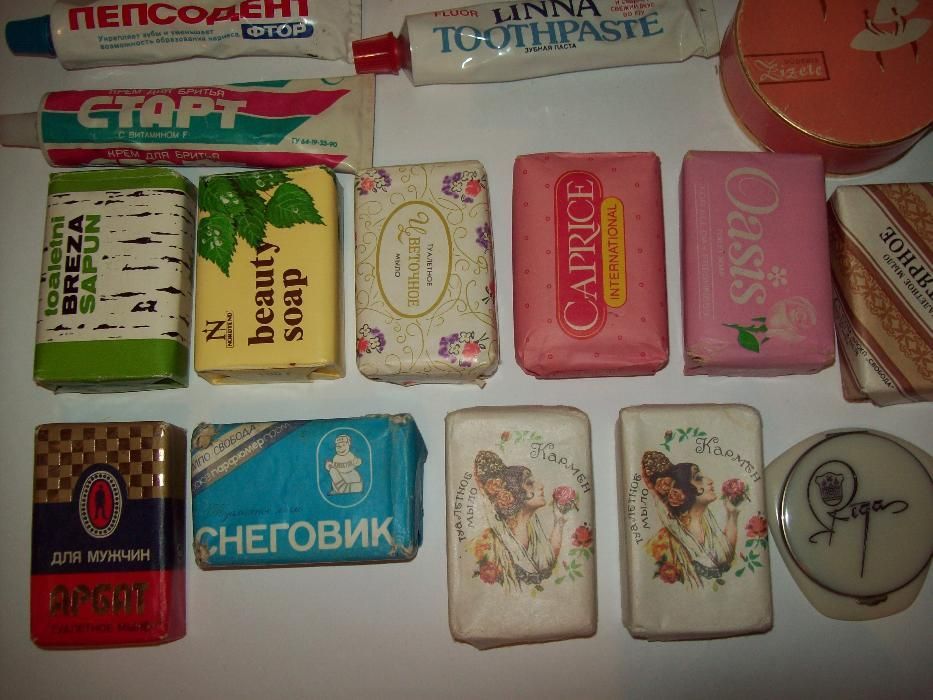 Косметика мыло пудра про-во СССР