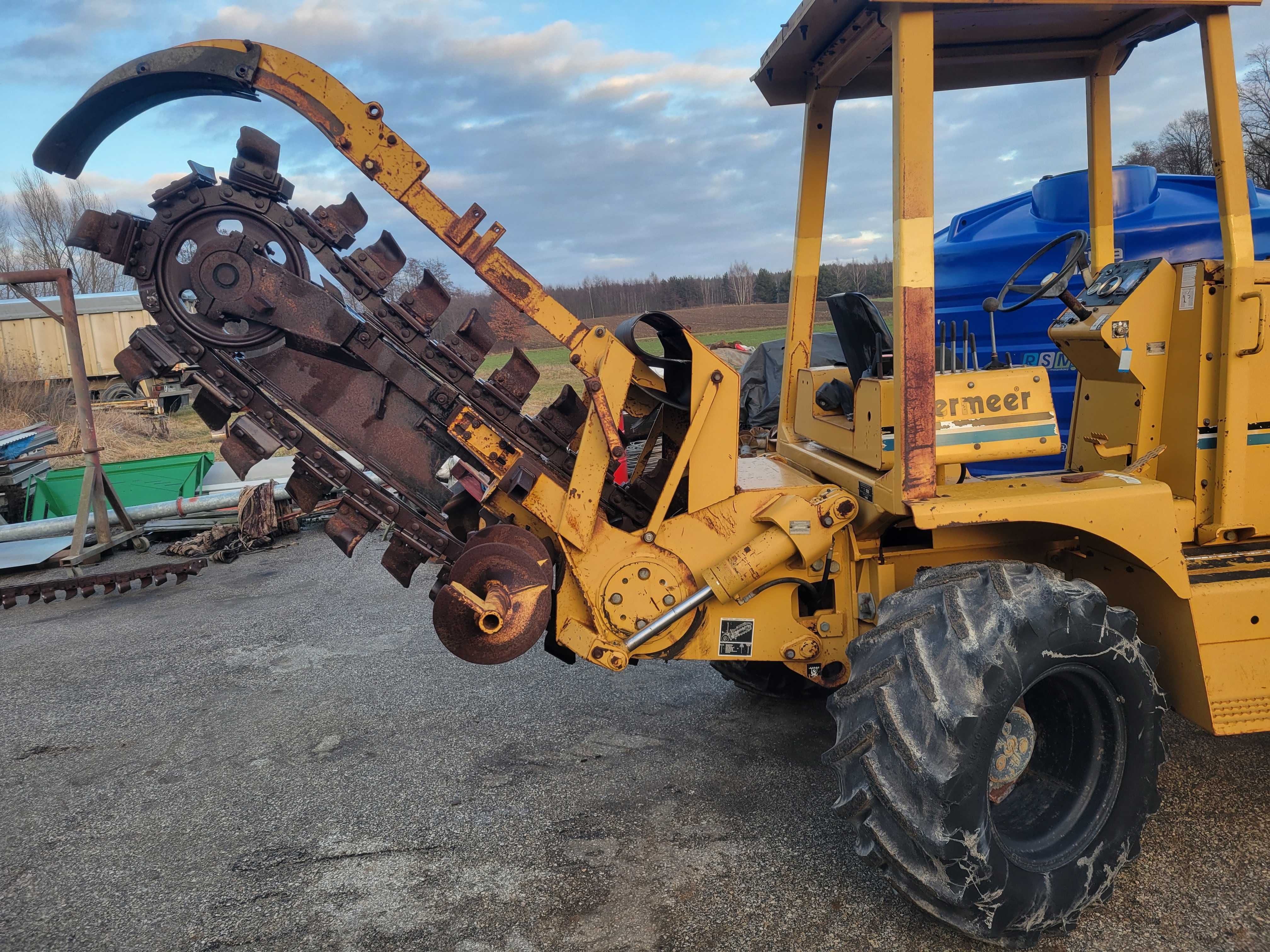 Koparka łańcuchowa Vermeer V 120 , Ditch Witch, Case