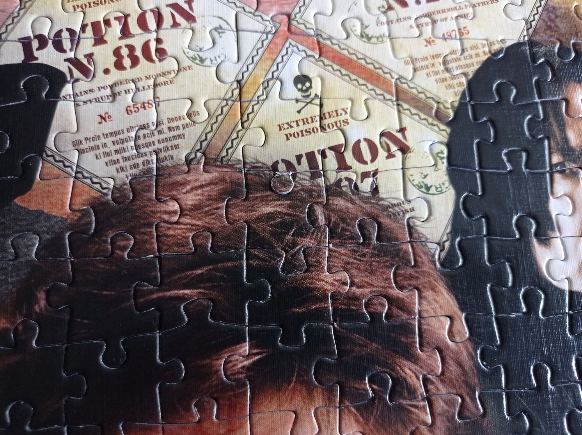 Puzzle Clementoni 500, Harry Potter, kompletne