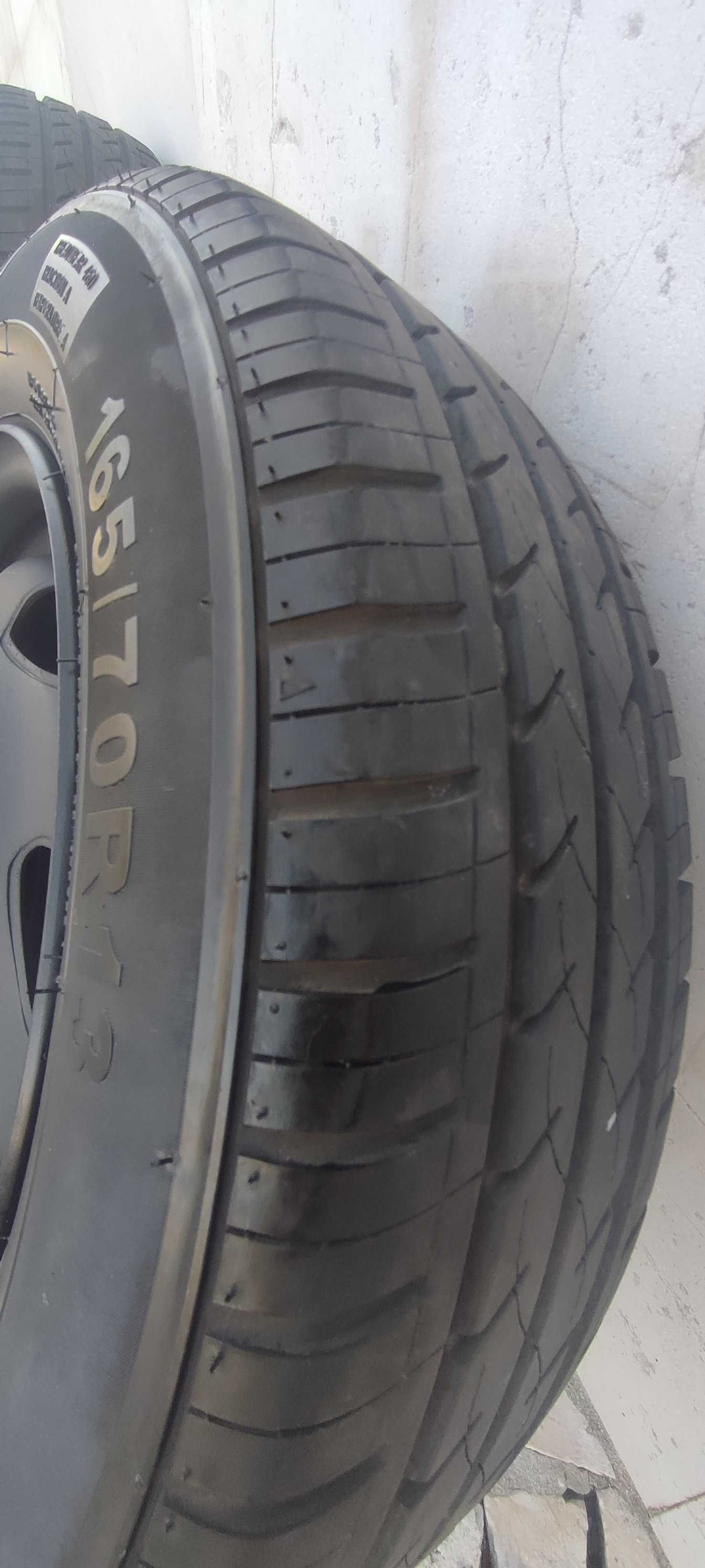 Jantes 13'' + 4 Pneus: PROMOÇÃO!