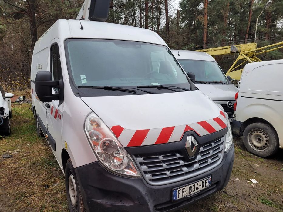 Renault Master  2.3Dci 130km Podnośnik Koszowy Zwyżka VERSALIFT 12,5 m
