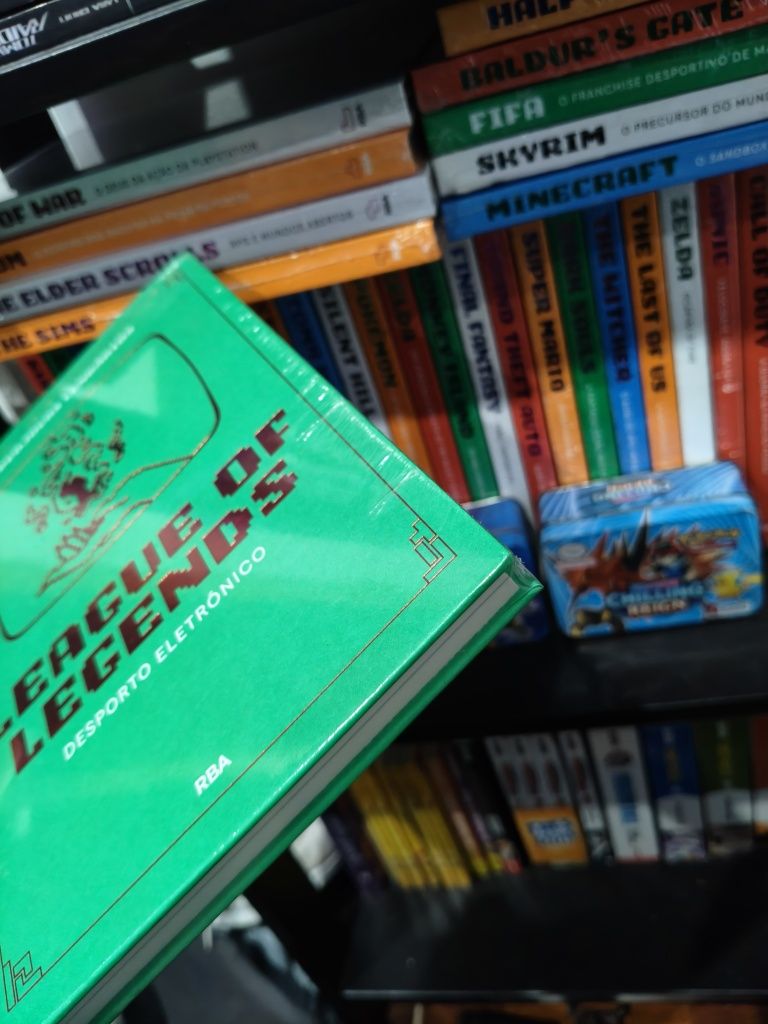 Coleção de livros VideoJogos Lendários da RGB