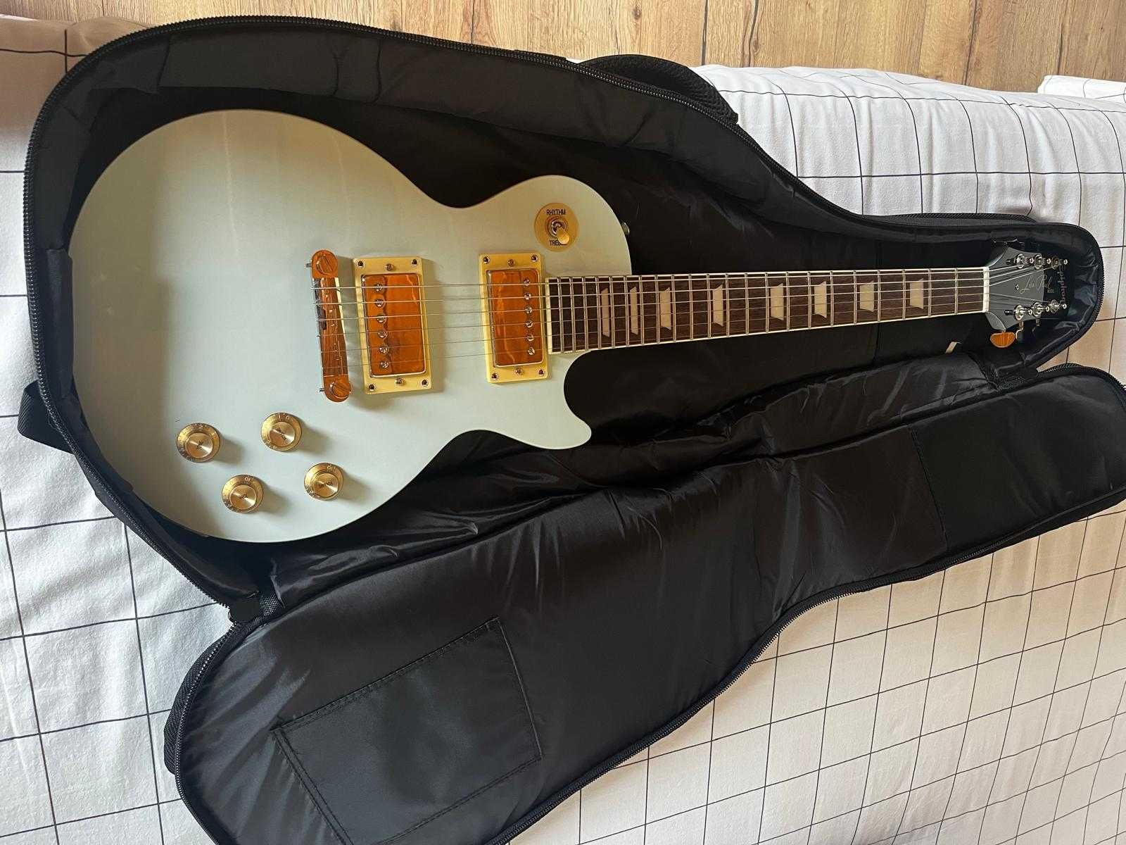 Guitarra para Criança Epiphone Power Player Les Paul Ice Blue