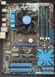 Материнська плата Asus p7h55 usb3 + Intel Xeon x3430, 8gb 1333mhz озу