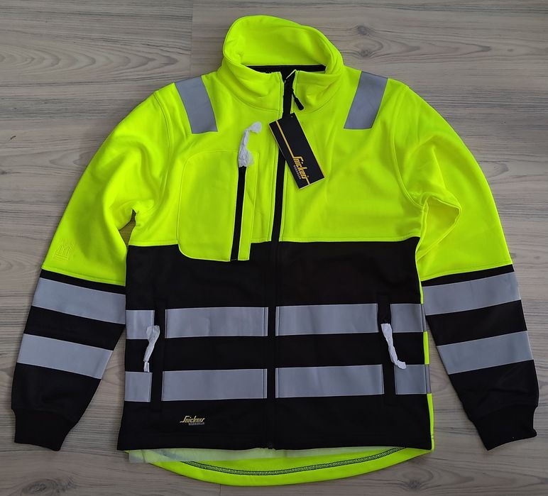 M 8035 Snickers Hi-Vis CL2 bluza robocza odblaskowa monter instal BHP